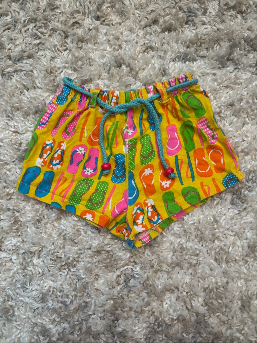 Rare Editions Flip-Flop Print Shorts